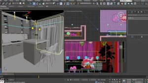 Как изолировать выделенный объект в 3dsMax