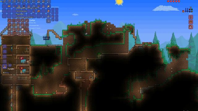 Terraria letsplay 4 часть-мой говно-дом :( смотреть онлайн