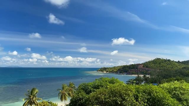 Таймлапс | Timelapse | Красивое МОРЕ, ПАЛЬМЫ и ПЕСОК | Красивое видео природы с музыкой