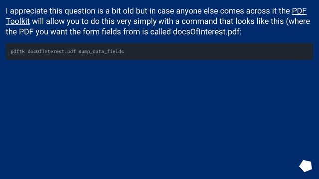 How to view form field names in a pdf document смотреть онлайн