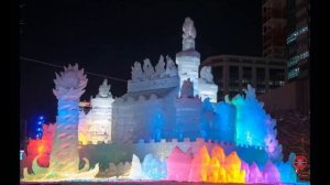 Snow and Ice Festival in the World ( Harbin International Ice and Snow Sculpture Festival )