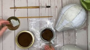 Взлетаем! Воздушный шар из папье-маше.