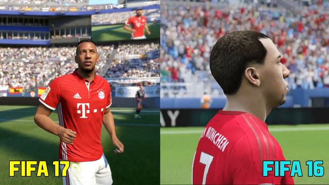 FIFA 17 vs FIFA 16 | GRAPHICS AND FACES COMPARISON | Next Gen Gameplay смотреть онлайн