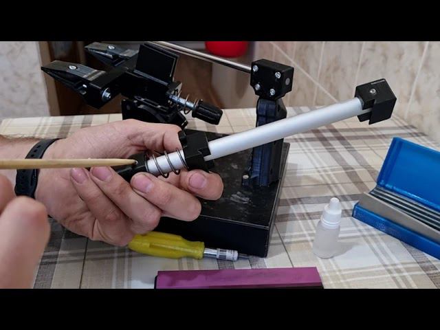 Презентация точилки ЦАПЛЯ " Fan Edition" с поворотным механизмом ножа. смотреть онлайн