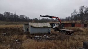 Перевозка гаража