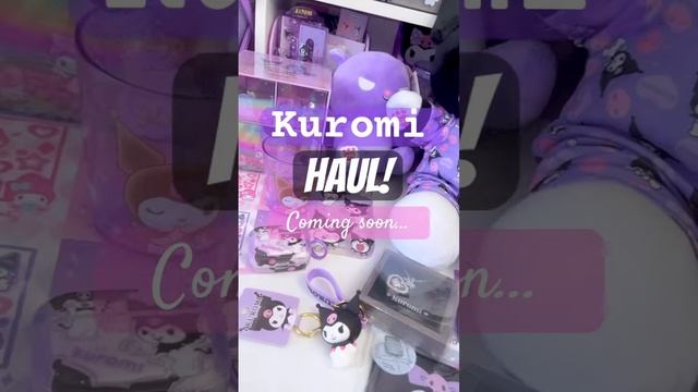 ?Kuromi Haul video coming soon! #kuromi#sanrio#buildabear