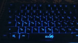 Keyboard  Genius Scorpion K6 Video Review Клавиатура Обзор