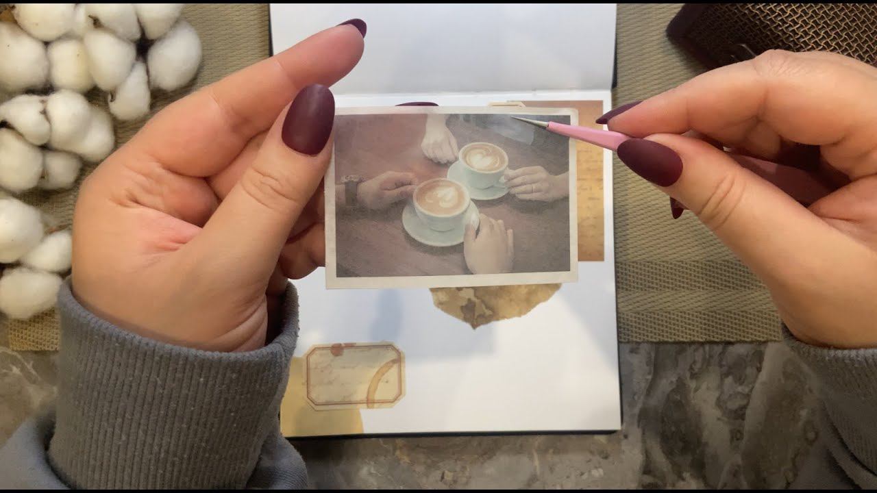 | ASMR for sleep | Vintage Journaling | No talking | Journal decoration | Relaxation 34 смотреть онлайн