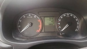 шкода фабия 2009, сброс меж сервисного инт-ла.