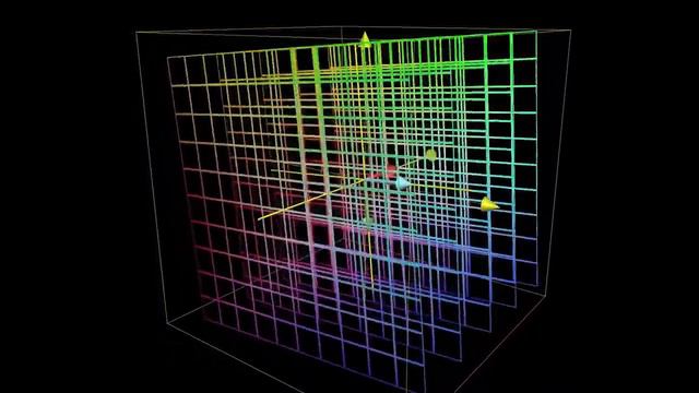 Трехмерные линейные трансформации _ Сущность Линейной Алгебры, примечание (720p)