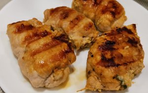 РУЛЕТИКИ С БАКЛАЖАНОВОЙ НАЧИНКОЙ. Рулетики с начинкой из свинины. Мясные рулеты с начинкой.