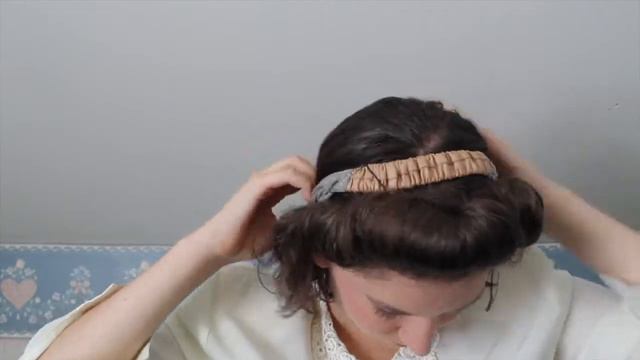 Edwardian Updo for Short Hair смотреть онлайн