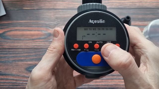 Автоматический таймер полива от фирмы Aqualin с ЖК-дисплеем (обновленная версия). Настройка таймера смотреть онлайн
