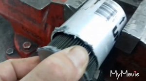 Распил топливного фильтра от VW POLO. Будни на СТО.