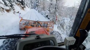 Forststraßen Winterdienst 2021 , Erster Schnee ❄