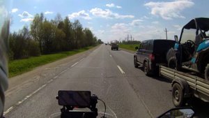 Красивый маршрут Сергиев Посад-Конаково на VOGE DS525X и BMW R1200GS