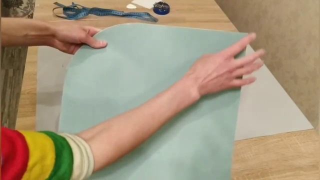 Шьём пончо с капюшоном из флиса. How to sew a poncho with a hood from fabric fleece or stretch.