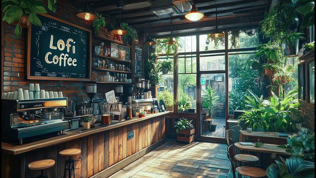 Музыка для релакса "Умиротворяющая атмосфера кофейни" часть 2/3 | Серия Lofi Coffee