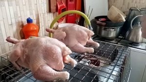 Потрошение бройлера. Как это делаю я.