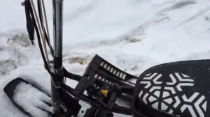 Детский снегоход своими руками.