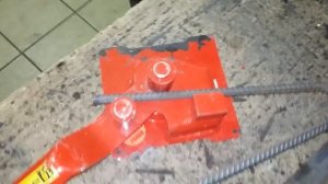 Гибка арматуры 16 мм.