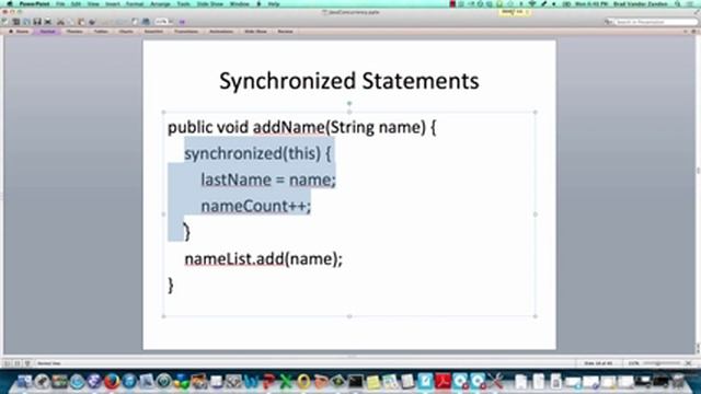 Threads Synchronization 1 смотреть онлайн