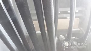 Браширование дерева на пескоструйном станке