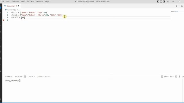 Python Tip: Merging Dictionaries In Python Using Only 1 Line of Code