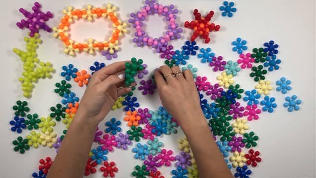 Объемная мозаика для детей. Фигуры.