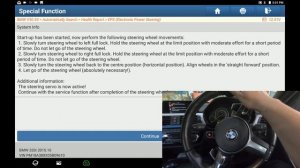 BMW 320i (2015) F30 - (Steering Angle Sensor Reset) EPS : Steering Start-up