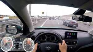 Faw BestTurn X40 - POV test drive. Driver’s eyes