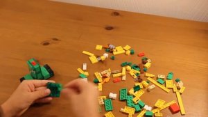 Конструктор LEGO Minecraft Крипер и Оцелот большой 21156