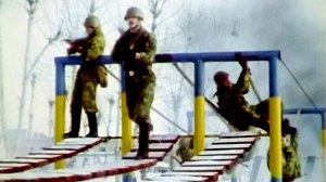 1988 год. Тюмень. Курсанты ТВВИКУ на учениях на Андреевском озере.