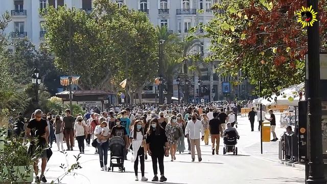 9 октября - великий праздник в Валенсии смотреть онлайн