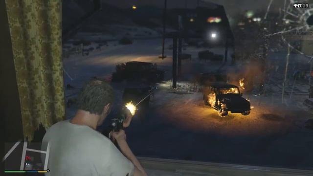 Grand Theft Auto V Mission completing Mission : Trevor Philips Industries смотреть онлайн