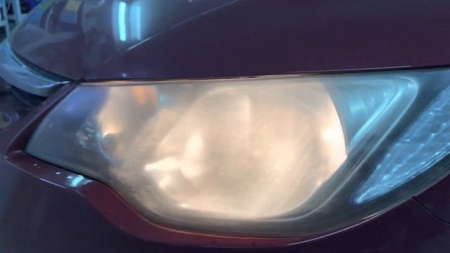Honda Civic - установили bi-led модули Aozoom A3 max, полировка и бронирование фар смотреть онлайн