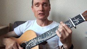 "Добро" "звук поставим на всю" на гитаре, кавер.Работа с дикцией при рассеянном склерозе.