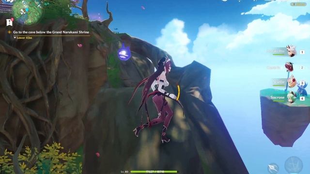 Go To The Cave Below The Grand Narukami Shrine Unlock ,How to unlock Below Narukami Shrine Genshin смотреть онлайн