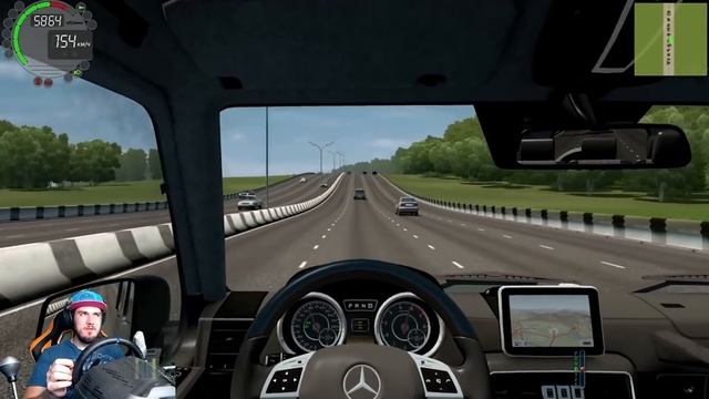 ТАКСУЮ НА ГЕЛИКЕ - CITY CAR DRIVING + РУЛЬ смотреть онлайн