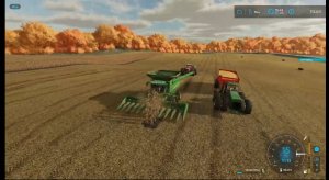 Уборка урожая.  Farming Simulator 22 _ FS 22