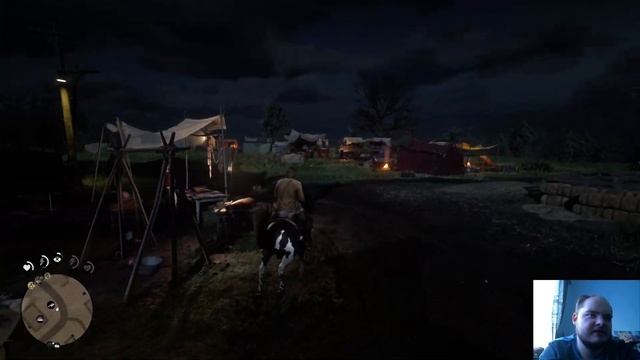 Red Dead Redemption 2 ( День 2 ) Выпустили в открытый мир. Ищу чем себя занять. смотреть онлайн