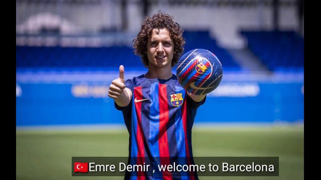 ✅Done DEAL 🔥🇹🇷 Welcome To Barcelona,Emre Demir, Barcelona signs Turkish midfielder after Raphinha смотреть онлайн