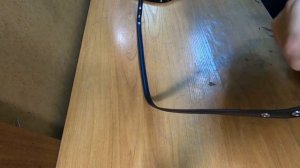 Обработка уреза кожи сумочных ручек