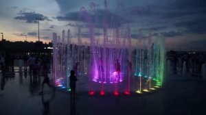 Новый сухой фонтан в центре Чебоксар