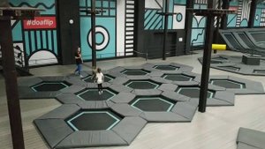 Do a flip Батутный зал один из самых больших в Москве