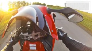 Дал угла на мотоцикле - жму тормоз в вилли _D.mp4