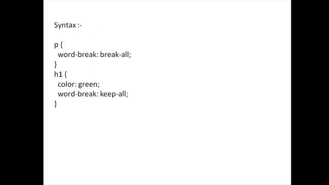 CSS Word break With Example in Hindi(Part-42)for beginners | Learn Word-break property in CSS