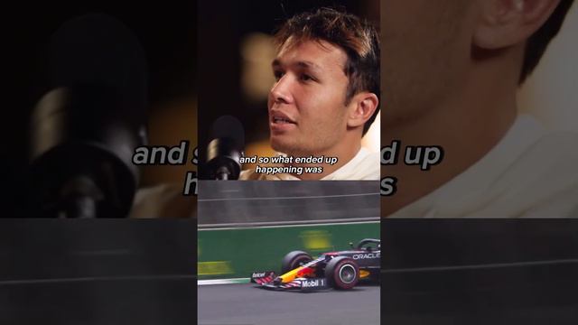 Alex Albon talks about what it’s like to be Max Verstappen’s teammate #formula1 #maxverstappen