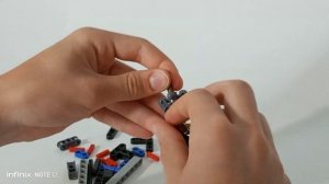 ваз 2107 жигули из лего техник / часть 1 / передний мост