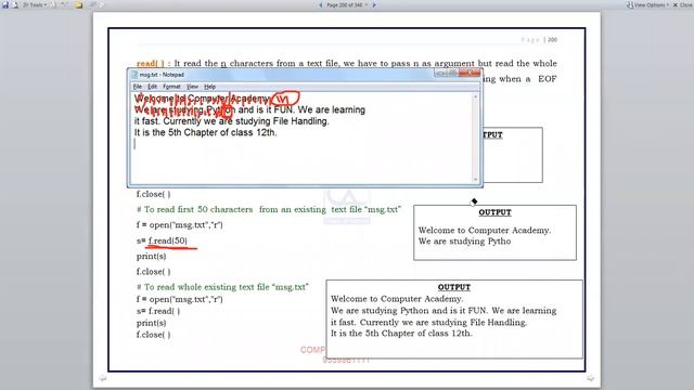 Data file handling in Python PART - 5 | CBSE | Class 12th | File | Handling | Python | Programming